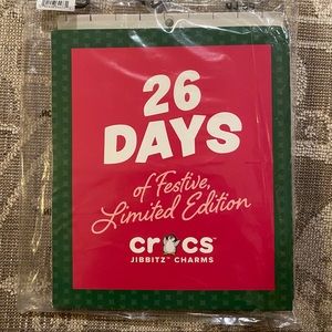 Limited edition Crocs Christmas Jibbitz.